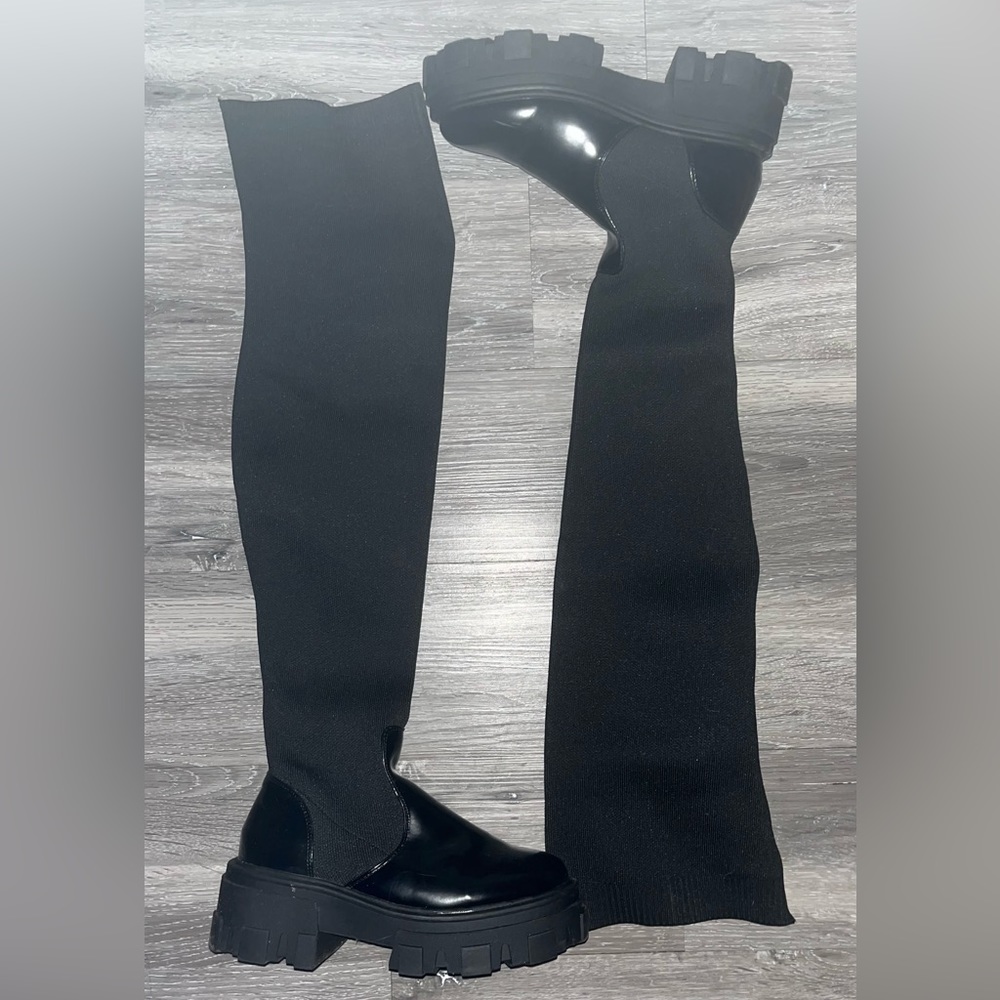 Knee high boots
